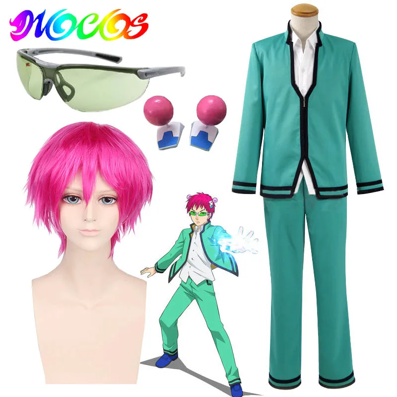 Парик для косплея DIOCOS из аниме Саики кузуо но Сай Нан костюмы Униформа топ брюки