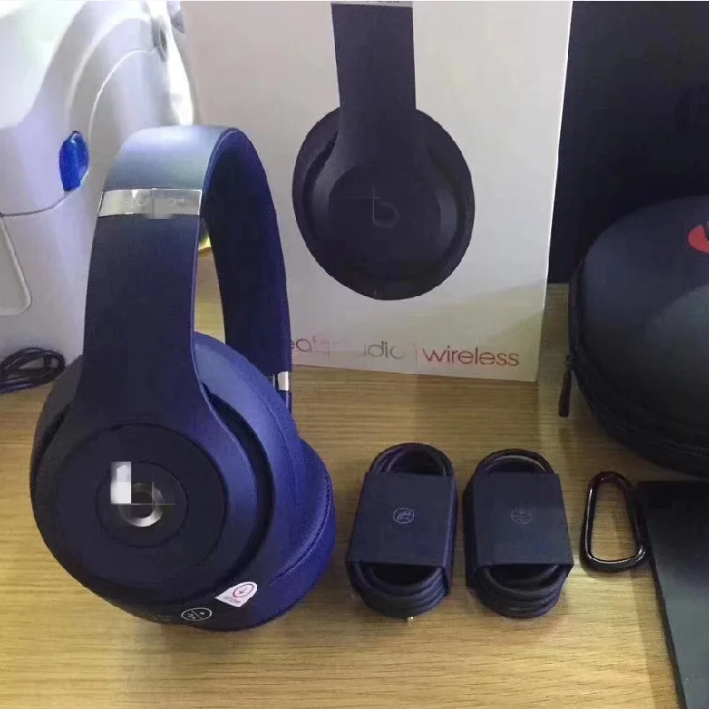 

Wireless bluetooth headset noise canceling headphone HIFI music sports stereo subwoofer headset with microphone