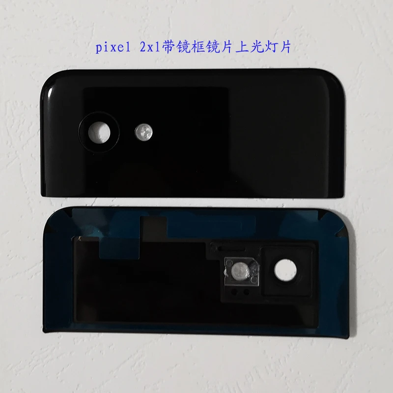 

Black Back Rear Battery Housing Top Upper Part Really Glass Camera Lens Coverfor Google Pixel 2 XL/Pixel /Pixel 2/Pixel XL