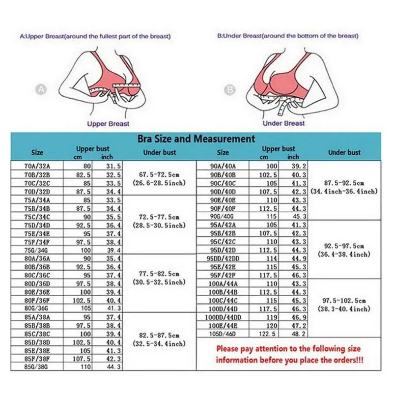 

Large Size Thin No Steel Ring Underwear Women Gather Adjustable Bra G4W6