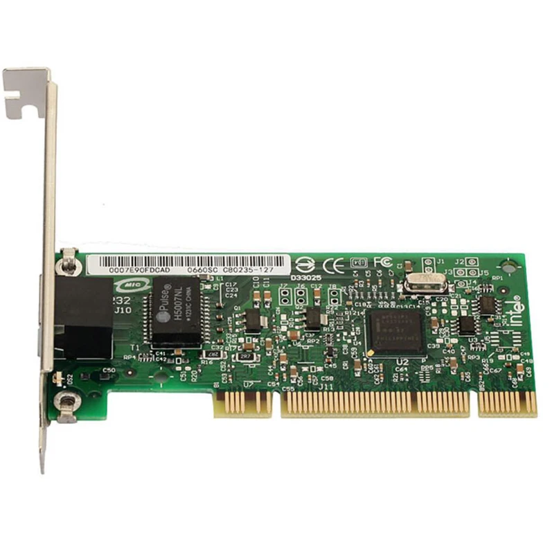 PCI Intel 82541 1000 Мбит/с RJ45 Ethernet гигабитная сетевая Lan Карта адаптер высокого качества сетевая PCI карта для ПК настольный ROS \ ESXI