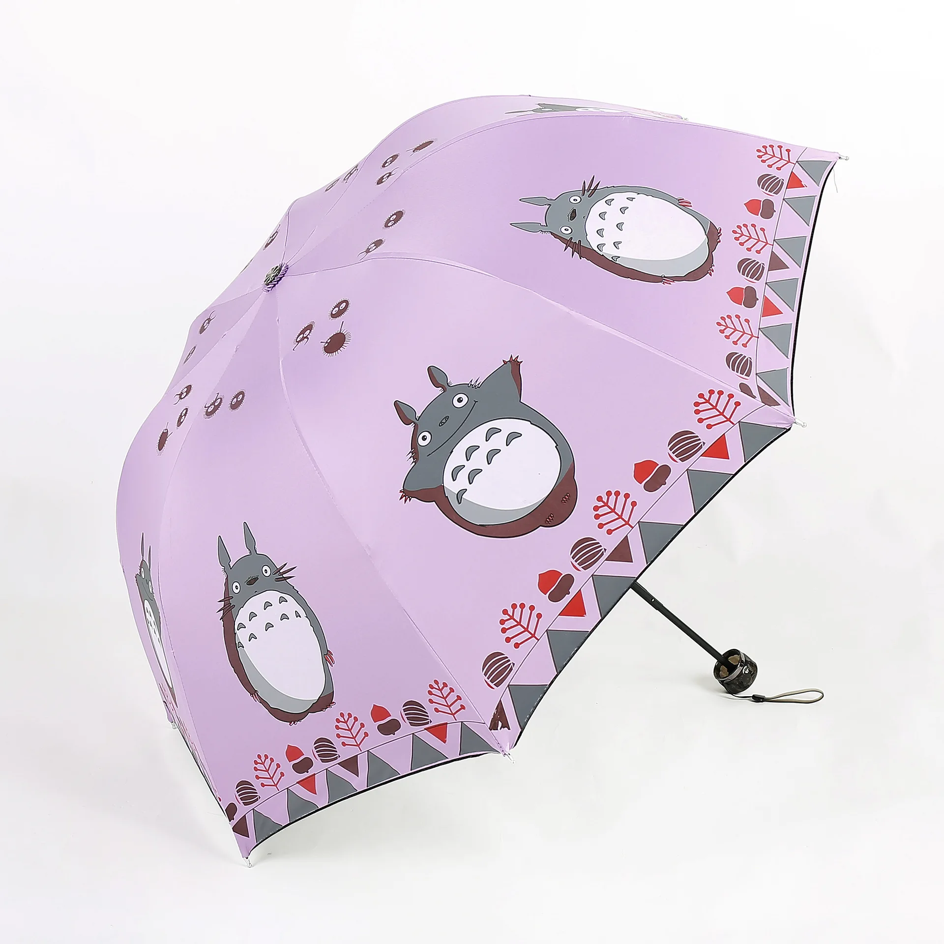 Детский складной зонт аниме Мой neighter Totoro Повседневная коллекция детский для