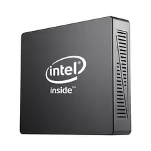 Безвентиляторный мини ПК WIN10 компьютер Intel Celeron J3455 4 ГБ/64 Гб BT4.0 type-C USB 3,0 2,4+ 5,8G Wifi VGA 4K HDMI Windows 10 NUC AK1