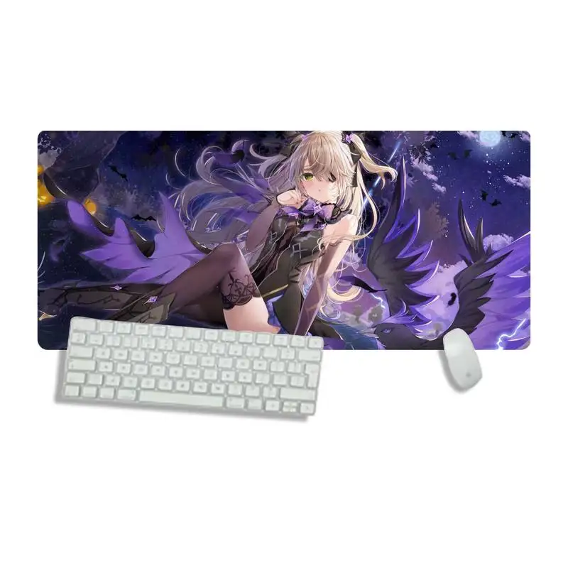 

Genshin Impact gamer DIY Design Pattern Game mousepad Desk Table Gamer Office Work Large Mouse pad mats Non-slip Laptop Cushion