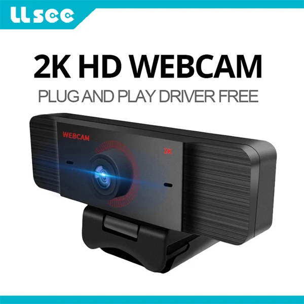 

LLSEE-Full HD 2K Usb camera Pc Usb with microphone for computer webcam