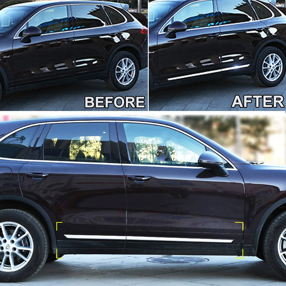 Универсальная хромированная накладка 35/17 дюймов для боковой двери Toyota Hilux Honda C RV VW