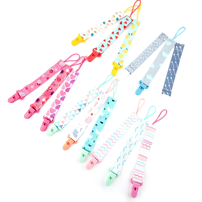 

3 Pcs/Set Baby Pacifier Clips Pacifier Chain Dummy Nipple Holder For Nipples