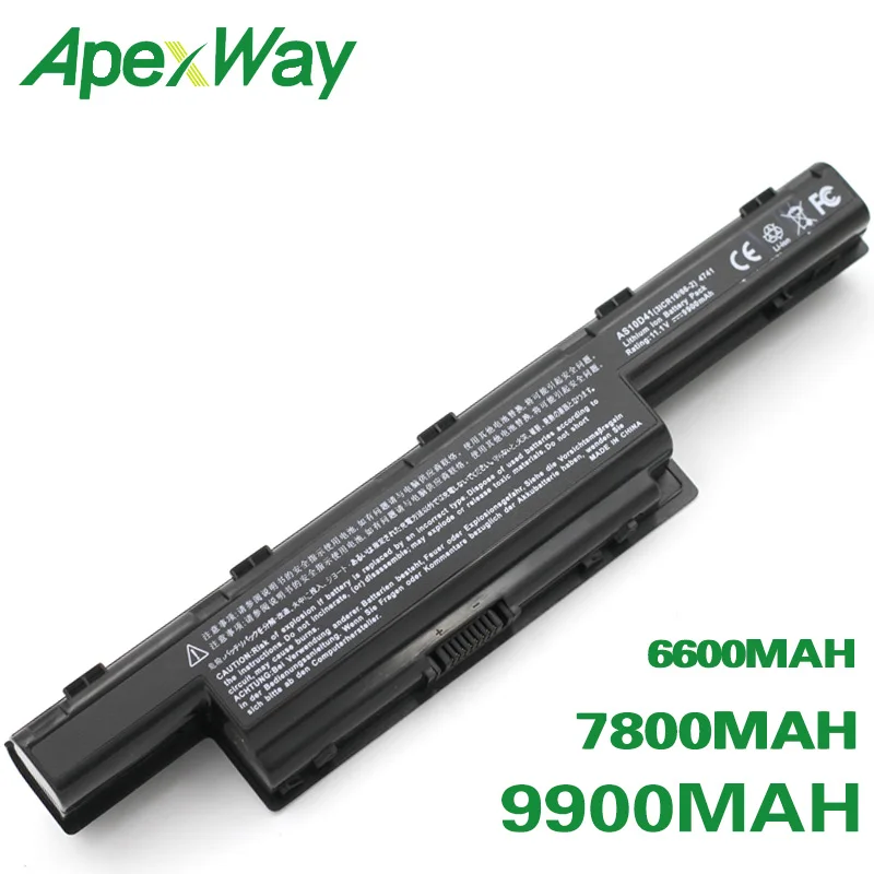 ApexWay 9 ячеек батарея для Acer Aspire 4250 4251 4252 4253 4339 4349 4352 4551 4552G 4552 4560 4733Z 4560|Аккумуляторы