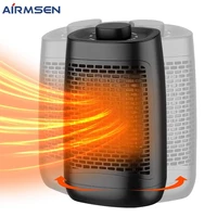 airmsen 1200w home heater adjustable thermostat and overheat protection ceramic space fan heater for bedroom living room office