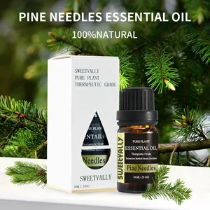 Набор эфирных масел для аромата, 10 мл, органические сосновые иглы, для облегчения боли, уменьшения беспокойства, эссенция для сна, антистресс