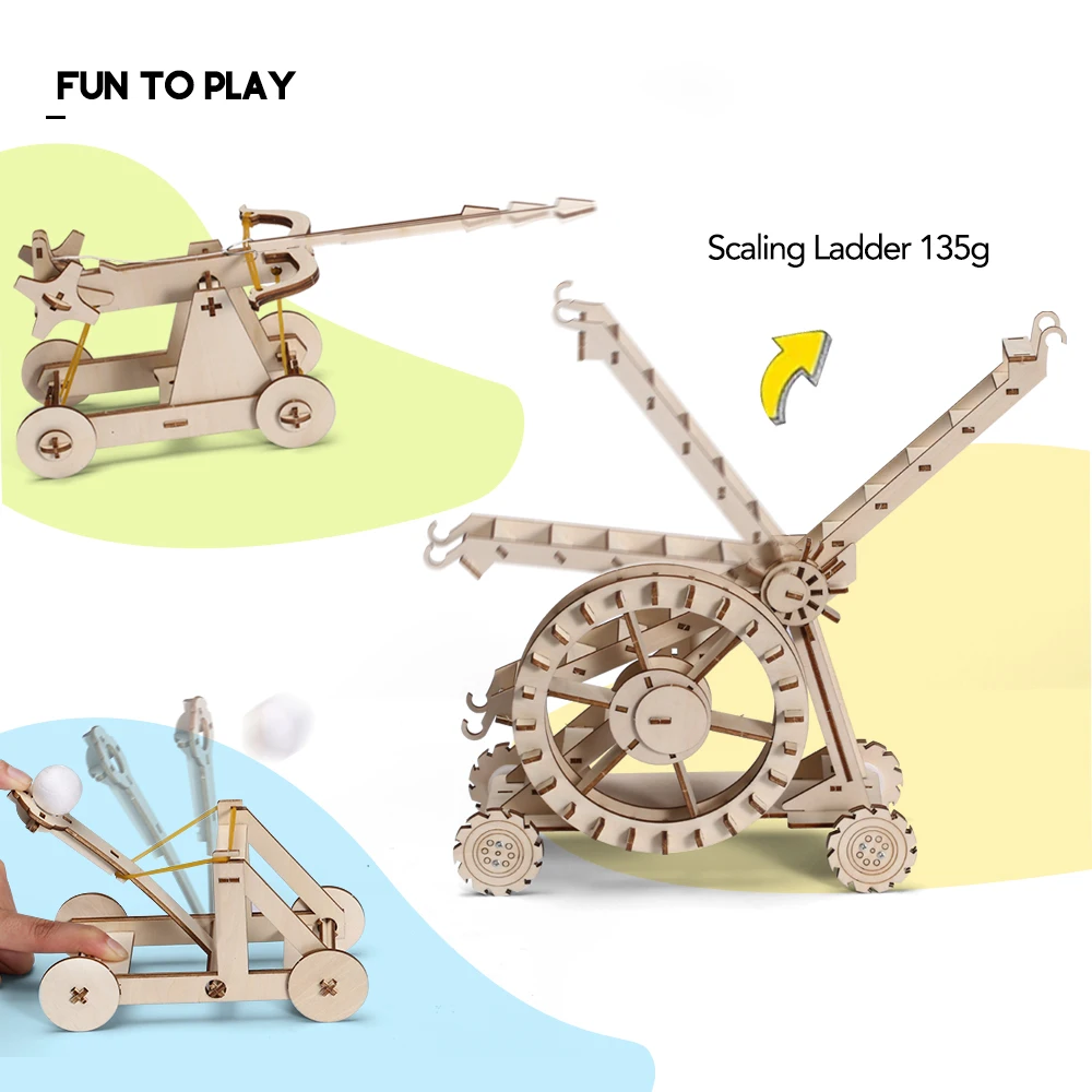 

DIY STEM For Children Educational Science Experiment Technology Toy Set DIY Hydraulic Excavator Model Puzzle Painted Kids Toys