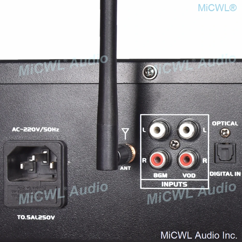 MiCWL Bluetooth 1100 Вт 2 канальный цифровой Мощность усилитель караоке аудио процессор AV