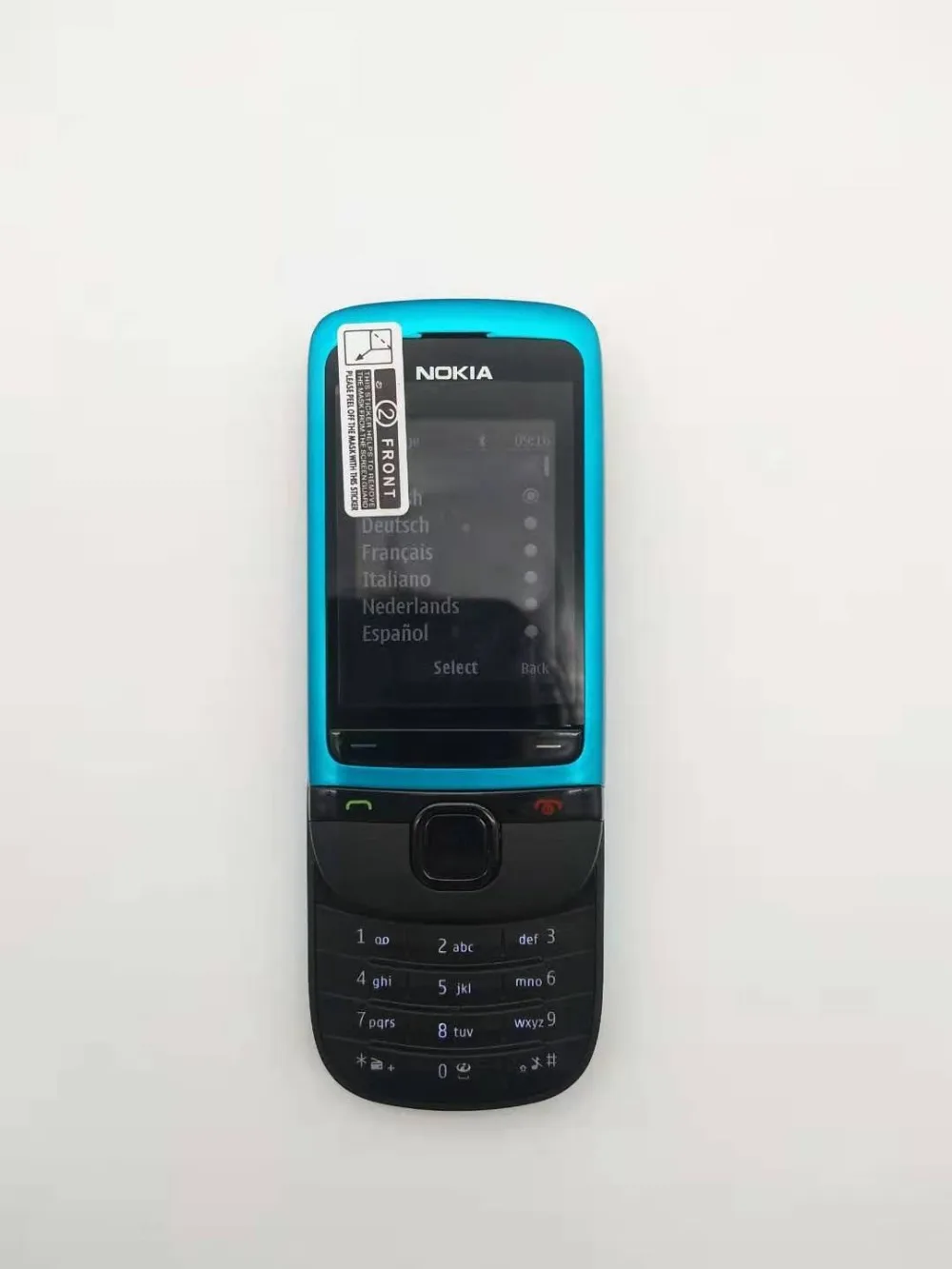 C2-05 разблокированный Nokia C2-05 слайд сотовый телефон Bluetooth Восстановленный