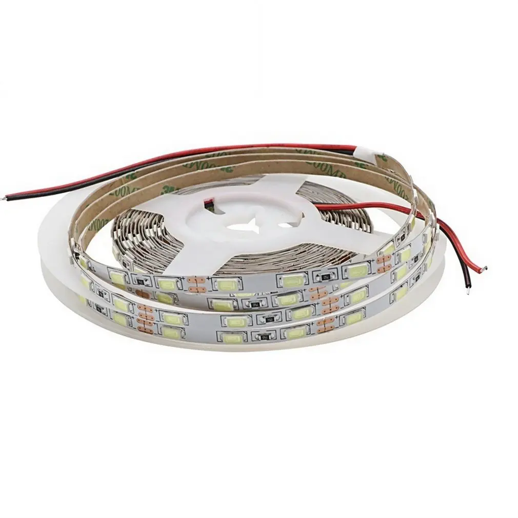Ультра-яркая 5 м Светодиодная лента Dc12v гибкая 5m-dc12v-300 * 5630smd белая доска ширина мм