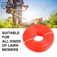 2 4mm2 7mm3mm 1lb mowing nylon line roundsquare brush cutter strimmer trimmer wire grass trimmer head long roll mowing wire