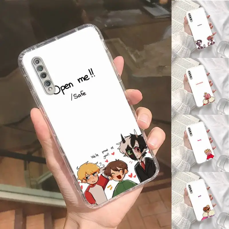 

Dream Smp Phone Case Transparent For Xiaomi Redmi note 3 9 7 4 8 8T 10 CC9E 11ULTRA T lite PLAY pro 4G 5G