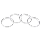 Ступица из алюминиевого сплава, 4 шт., центральные кольца, прокладка колеса, центральное кольцо 73,1-66,45 73,1-66,6 73,1-67,1 73,1-70,3 73,1-72,6 мм