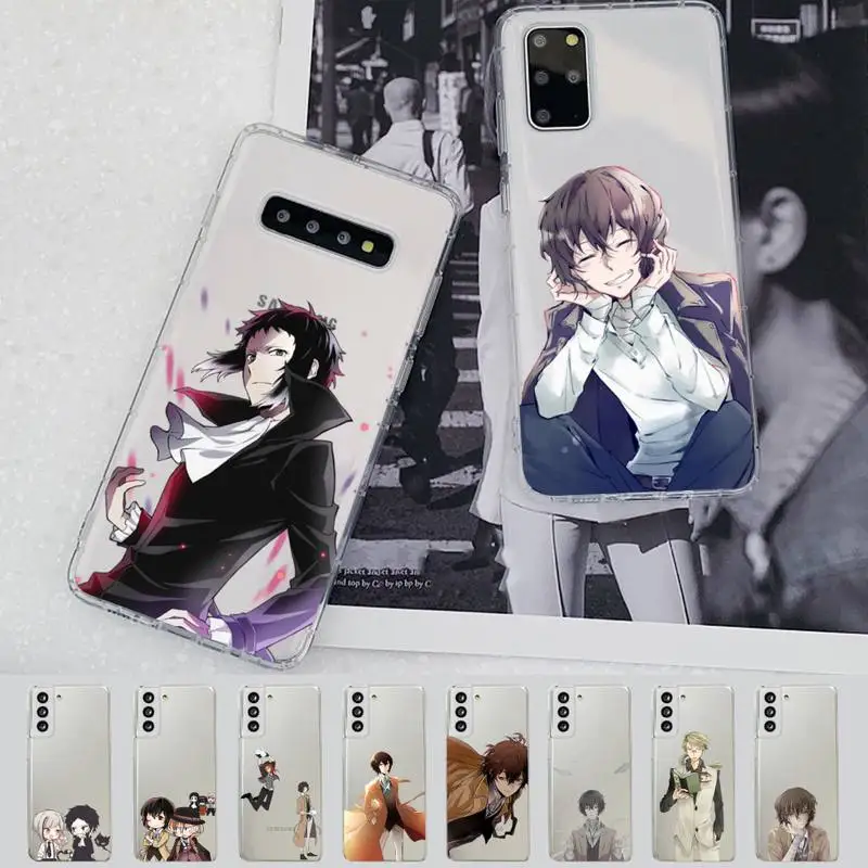 

Japan Anime Bungou Stray Dogs Dazai Osamu Phone Case For Samsung A 51 30s 71 21s 70 10 31 30 52 12 40 S20 21 plus lite UlTRA