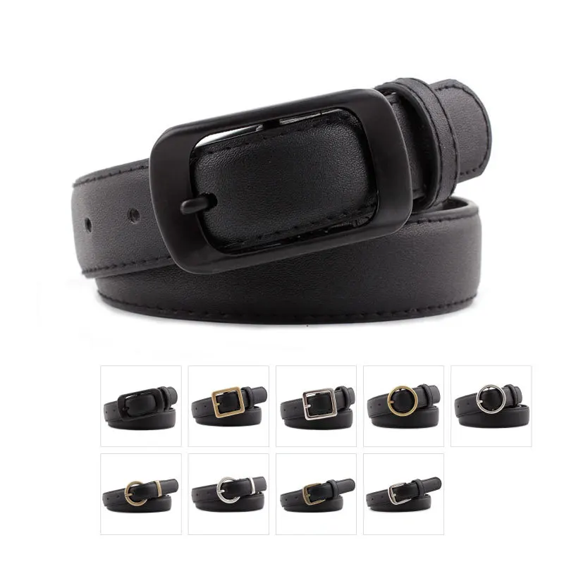 2 3 см/2 8 см тонкий роскошный черный ремень женский кожаный модный квадратный