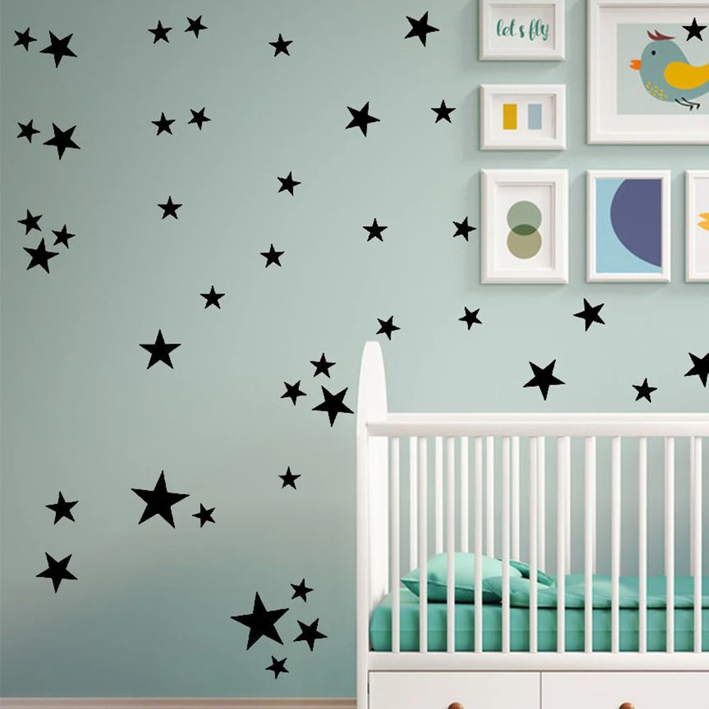 Детская комната звезды наклейки на стены для детей Детские детской комнаты