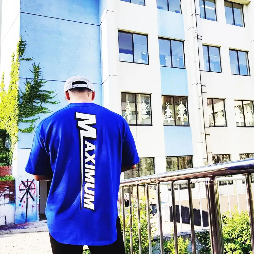 Мужская спортивная футболка свободная облегающая для фитнеса бодибилдинга