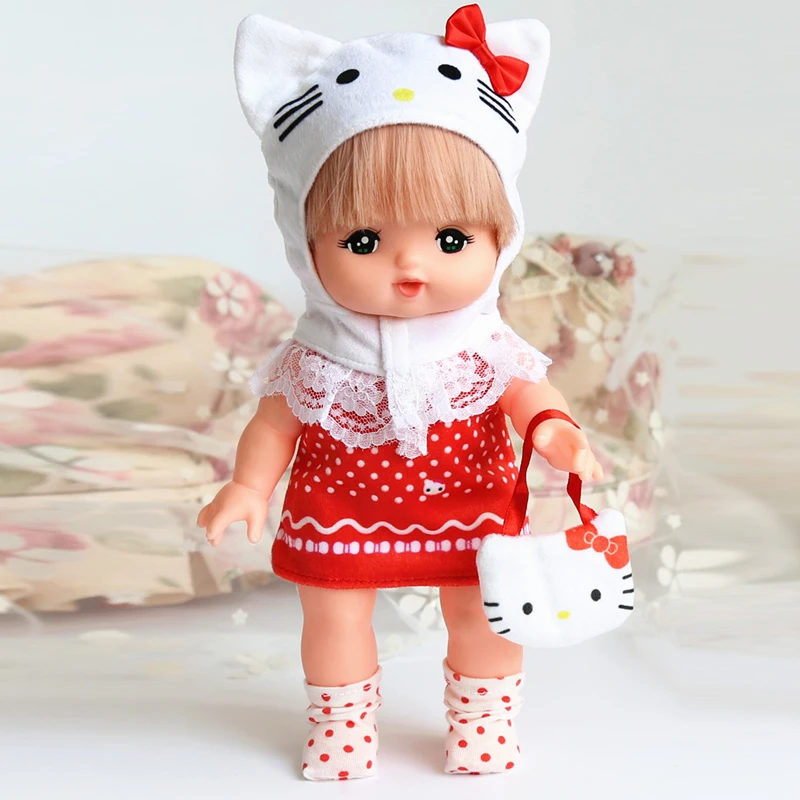 Кукольная одежда Mellchan 25 см маленькая кукла аксессуары КТ моделирующая юбка шляпа