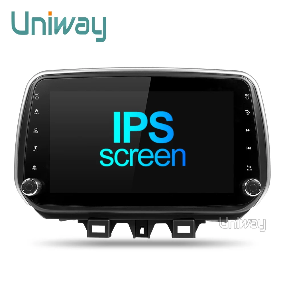 Uniway android 9,0 2G+ 3 2G dvd-плеер автомобиля для hyundai Tucson/IX35 мультимедиа автомобильный Радио gps навигация видео плеер