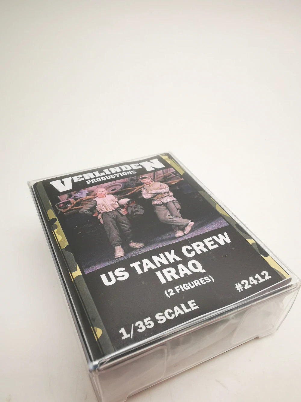 

VERLINDEN #2412 US Tank Crew in Iraq War Standing Relaxed 1/35 Resin Model Box Packing