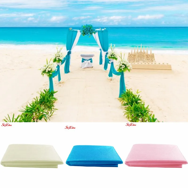 72 см * 10 м Тюль в рулоне Фотоэлементы из органзы Свадебная вечеринка тюль