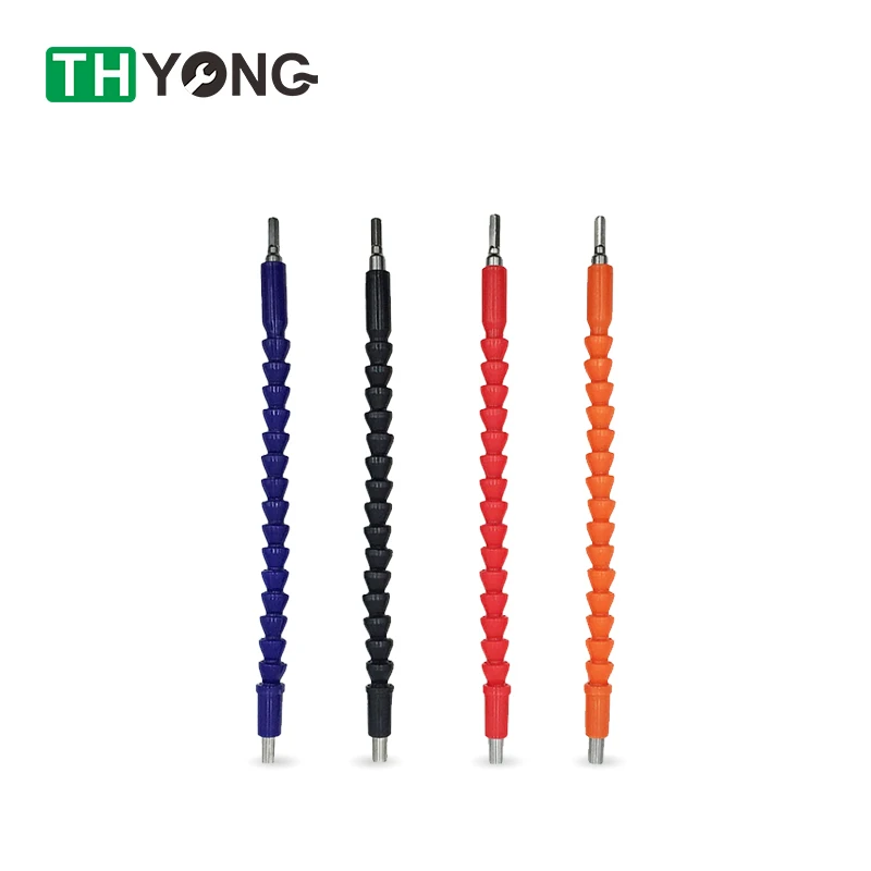 

Adjustable Hex Shaft Electric Drill Screwdriver Bit Multitul Universal Snake Flexible Hose Cardan Connection Soft Extension Rod