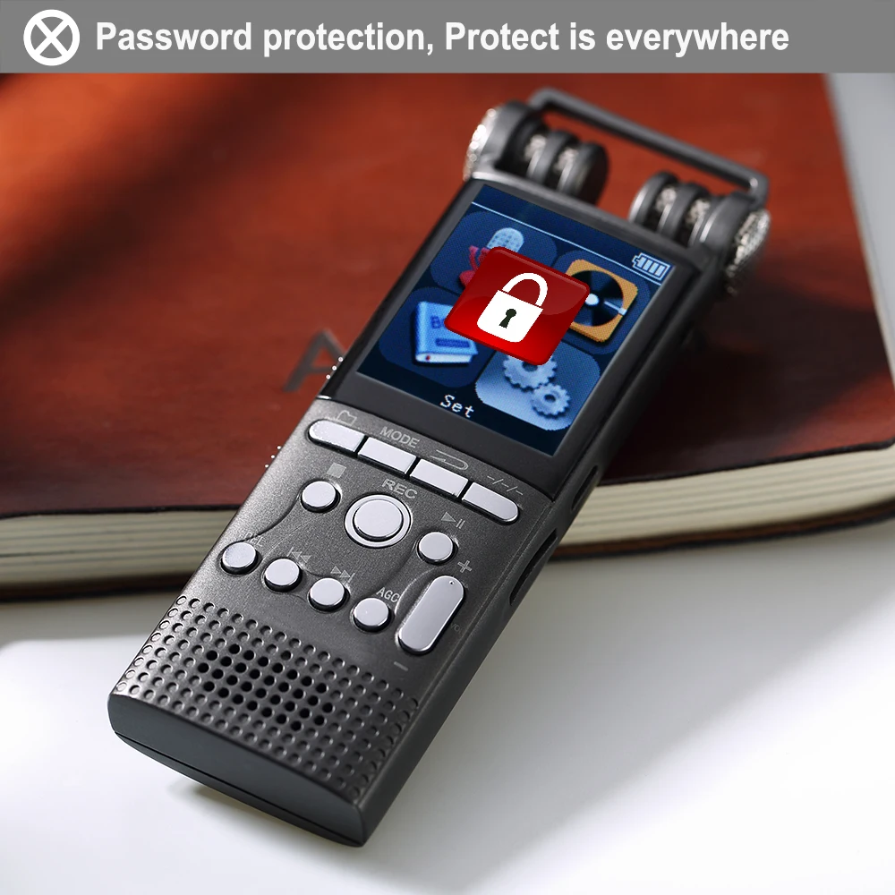 Профессиональный цифровой аудио диктофон с голосовой активацией 8 ГБ 16 USB ручка mp3
