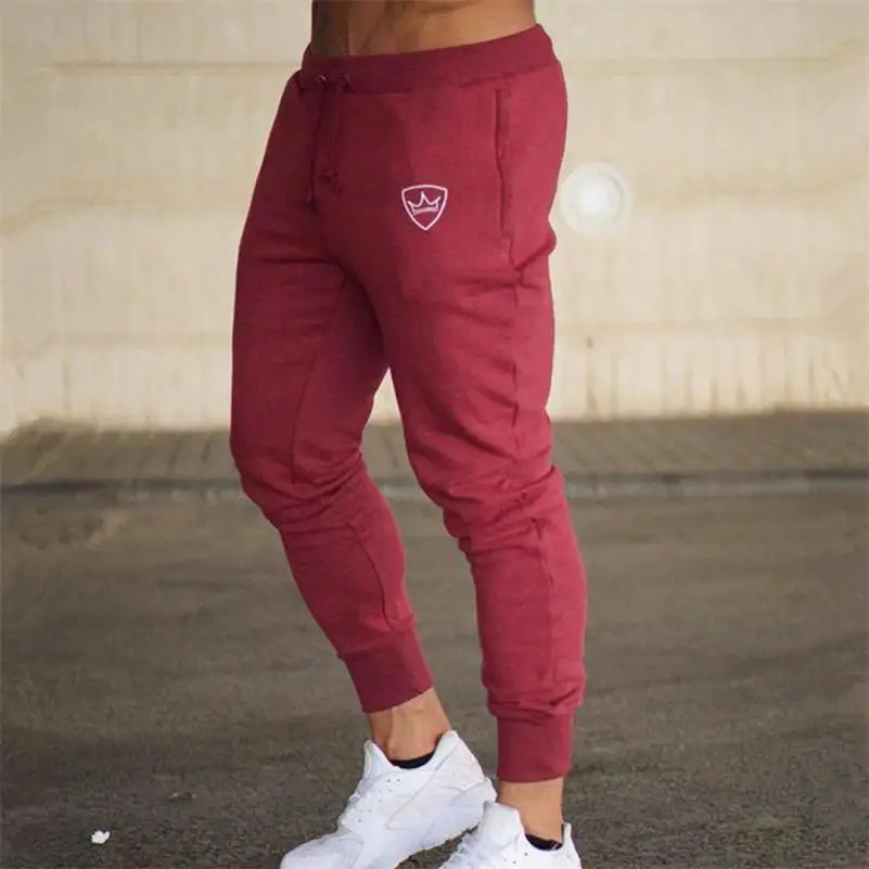 2019 летние мужские спортивные штаны для тренировок и пробежек Мужские бега