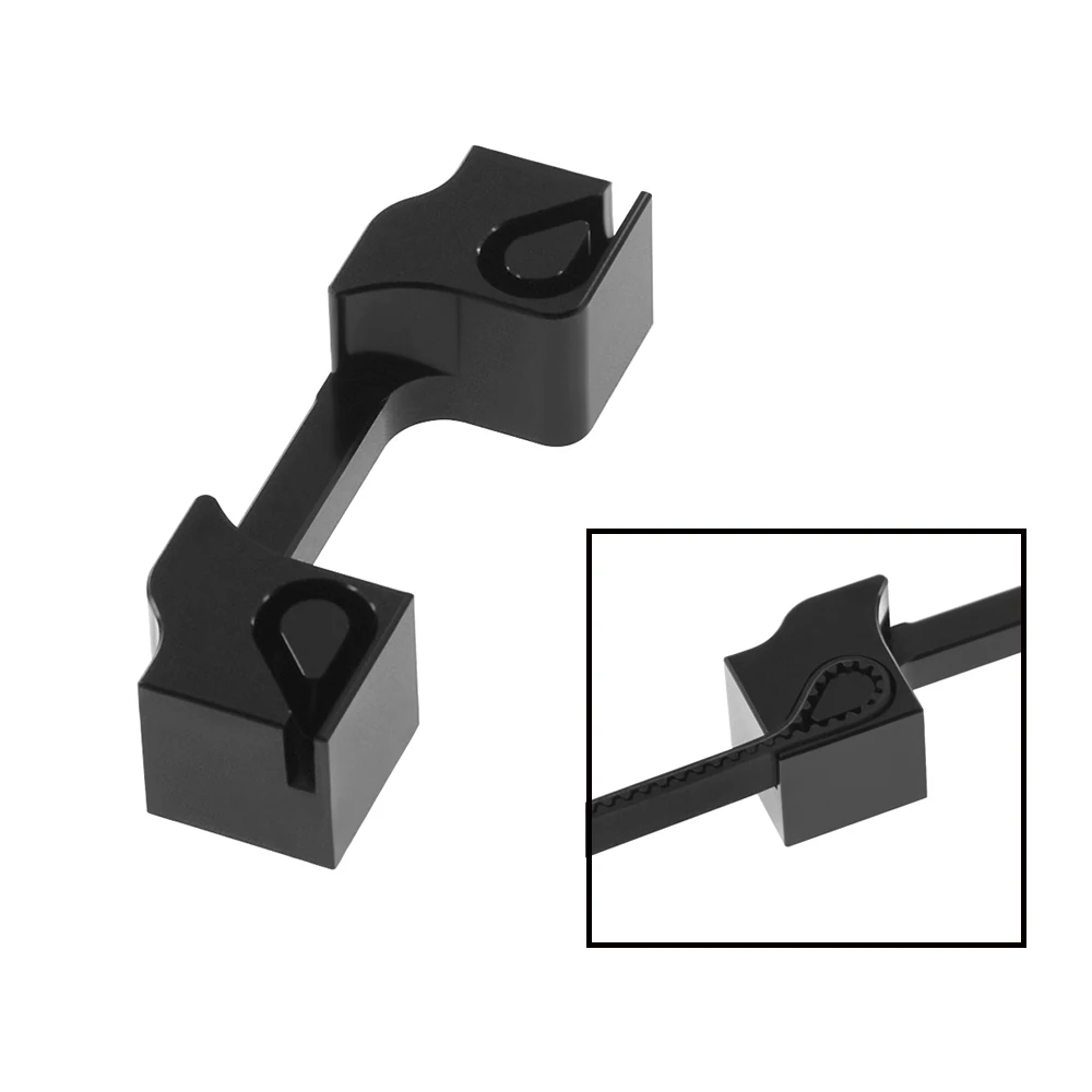 

V-Slot Openbuilds X-axis slider aluminum plate buckle 20 40 aluminum profile slider plate timing belt buckle for3d printerparts