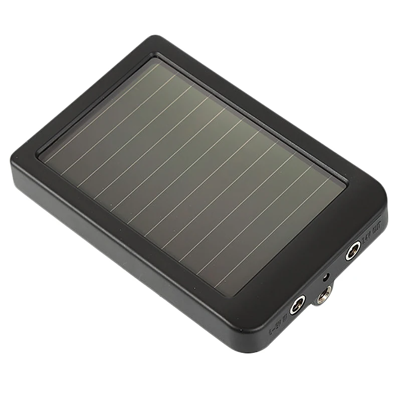 Outdoor Solar Panel Charger External Power for Hunting Camera Hc300 Hc500 Hc700 Eu Plug | Спорт и развлечения