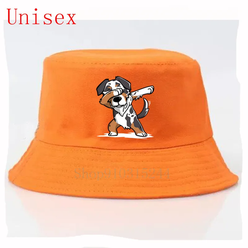 Австралийская овчарка Dab Dog шляпы для женщин Мужская шляпа-Панама gorro хип-хоп