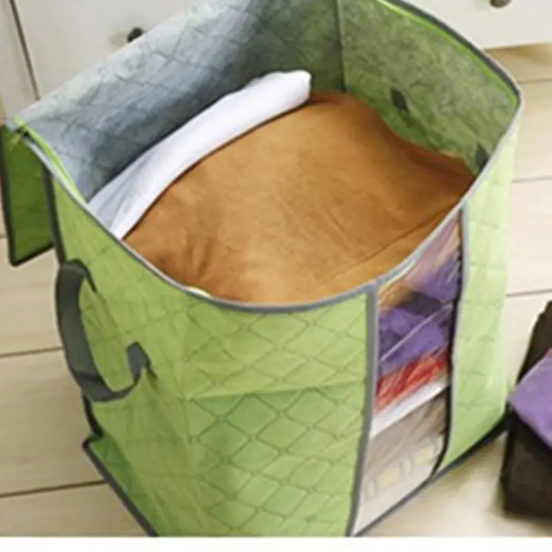 Нетканое одеяло сумка для хранения одежды антибактериальное подушка коробки |