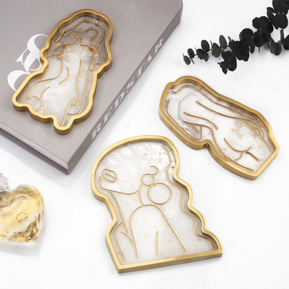 Силиконовая форма сделай сам из эпоксидной смолы женская модель Кубка в виде