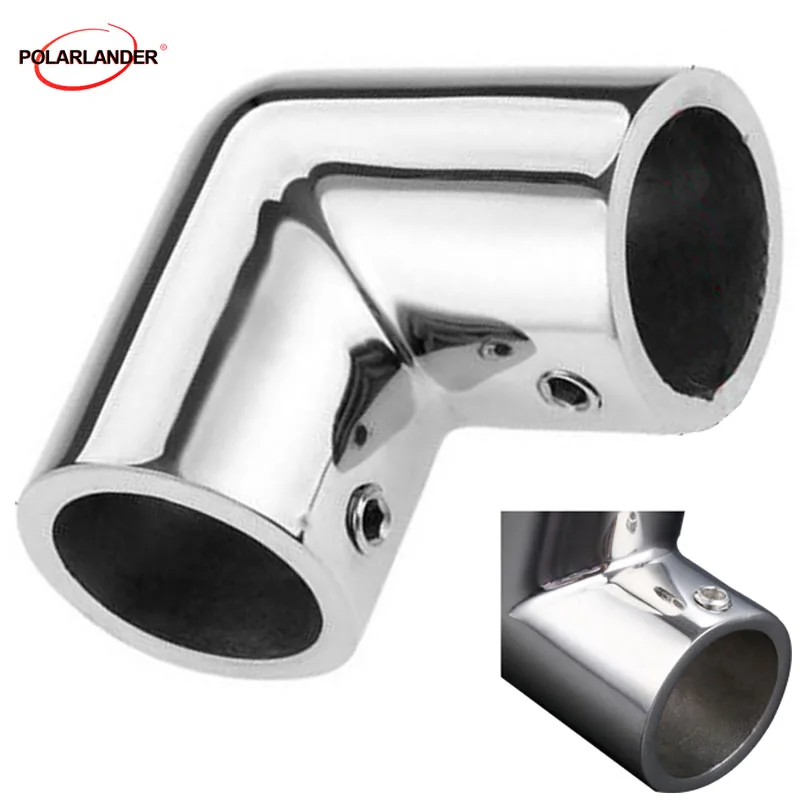 

Boat Hand Rail Fitting 316 Stainless Steel Heavy Duty Marine Grade Fit 90 Degree Elbow For 25mm Pipe Tubing Mount Hardware 1PC