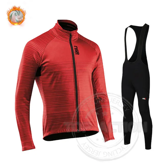 

2022, корейский мужской комплект NSR из Джерси для велоспорта, зимняя одежда для велоспорта, костюм для шоссейного гоночного велосипеда, теплые...