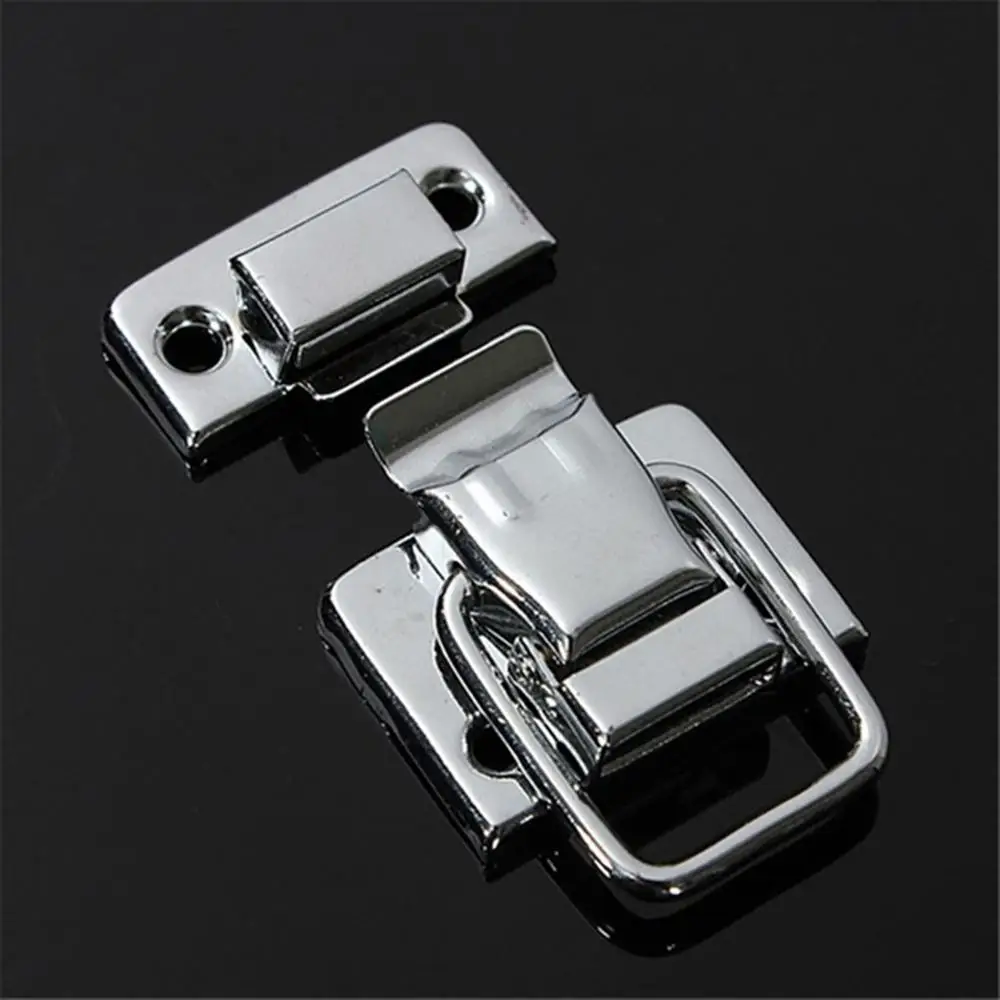 2pcs Silver Fastener Toggle Latch Catch Chest Case Suitcase Boxes Chests Trunk Lock | Обустройство дома