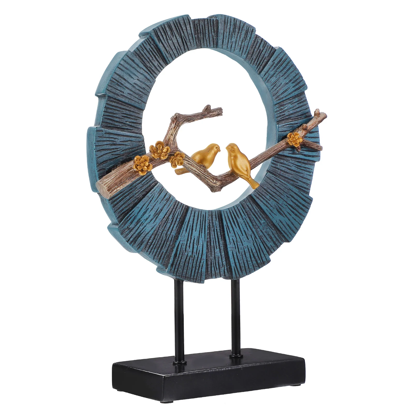 

Настольные украшения из смолы с имитацией птиц на ветке для украшения дома