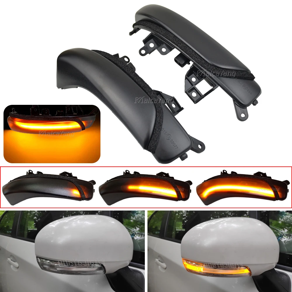 2 шт. светодиодный динамический сигнал поворота светильник для Toyota PRIUS ZVW30