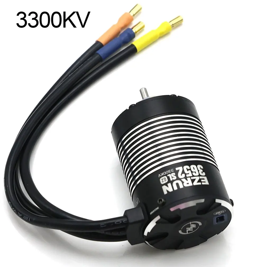 

Hobbywing EZRUN 3652 G2 Motor 5400KV /4000KV/3300KV Brushless Motor Speed Controller For RC Car 1/10