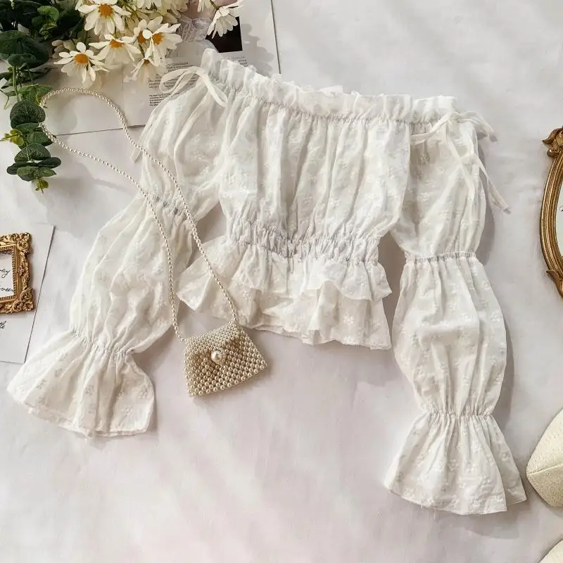 Женские сексуальные короткие топы с вырезом лодочкой женские элегантные белые