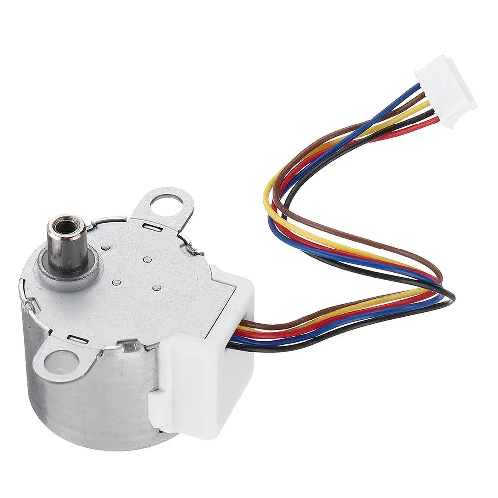 DC 12V микро шестерни шаговый двигатель 4 фазы 5 Провода ed коробка снижение