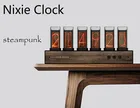 GHXAMP 6 цифр Nixie часы RGB светодиодный моделирование часы свечение трубки тысяч Цвета семь регулируемых режимов Творчество подарок USB-5V