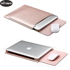 Чехол для мыши и ноутбука Xiaomi Macbook Air 12 13, чехол Retina Pro 13,3 15 15,6, модный кожаный чехол для ноутбука