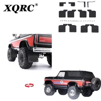 xqrc rubber front and rear mudguards for trx4 defender mustang trx 4 upgrade diy parts