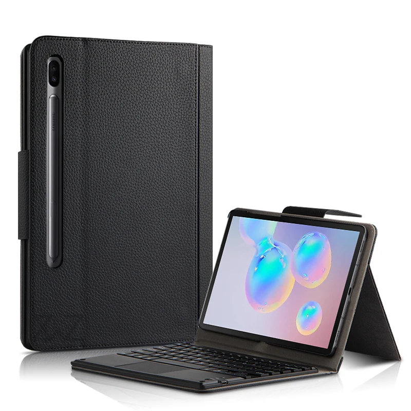 Чехол для Samsung Galaxy Tab S6 10 5 Защитная крышка клавиатуры Bluetooth T866N чехол планшета из ПУ