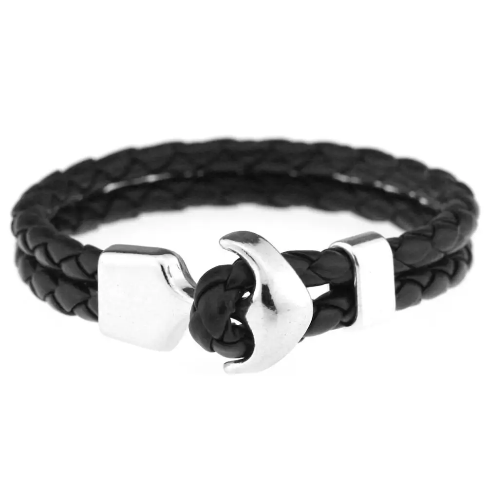 

CUTEECO Women Men's Fashion Anchor Bracelet Nautical Rope Viking Bracelets Wristband Friendship Bracelets Favor Gift for Boys